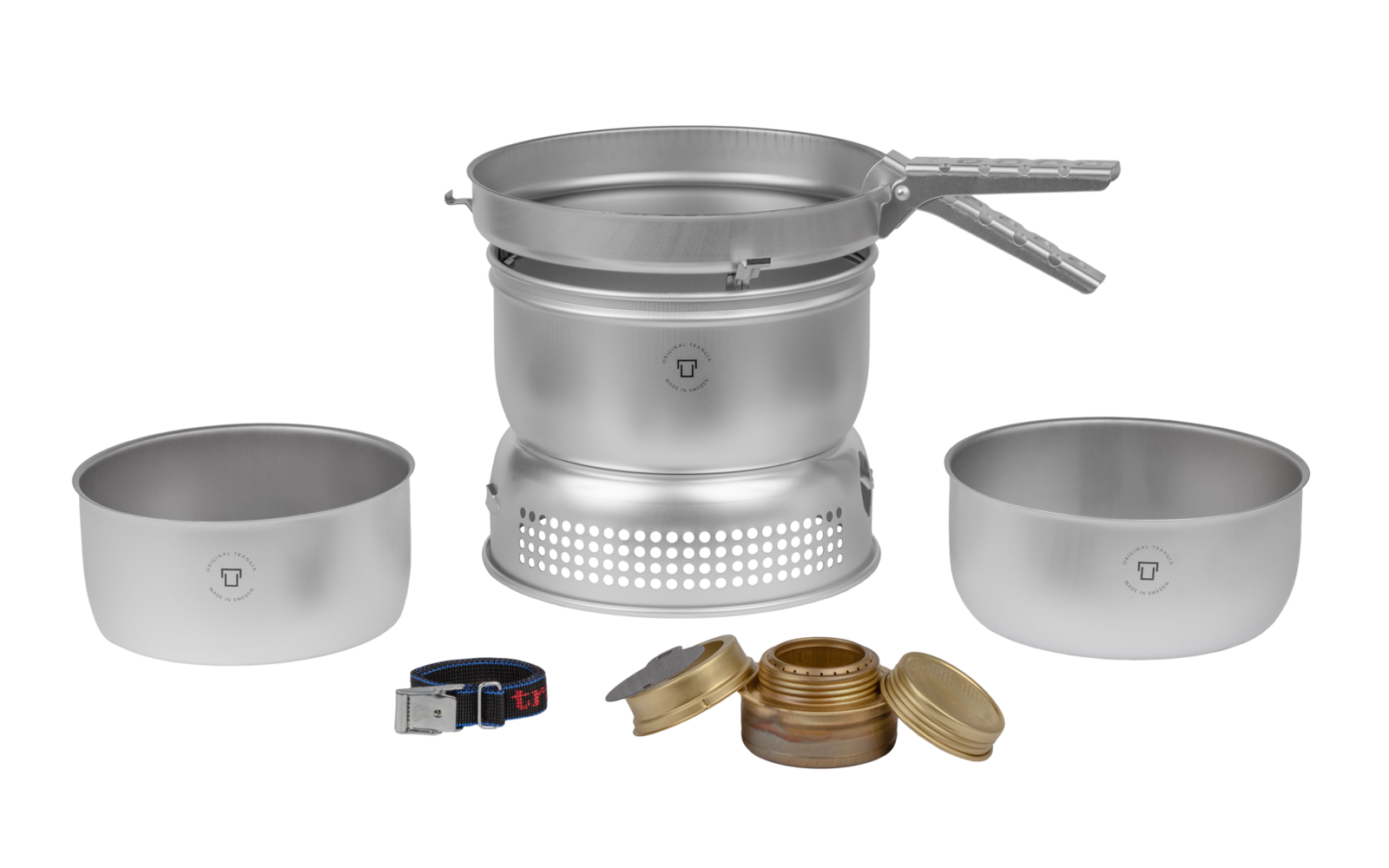 Trangia Trangiakök 25 -1 UL Campingkochset 3- teilig mit Spiritusbrenner Set 1