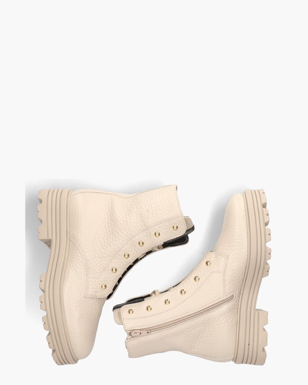 DLSport 6093 Roomwit Dames Veterboots