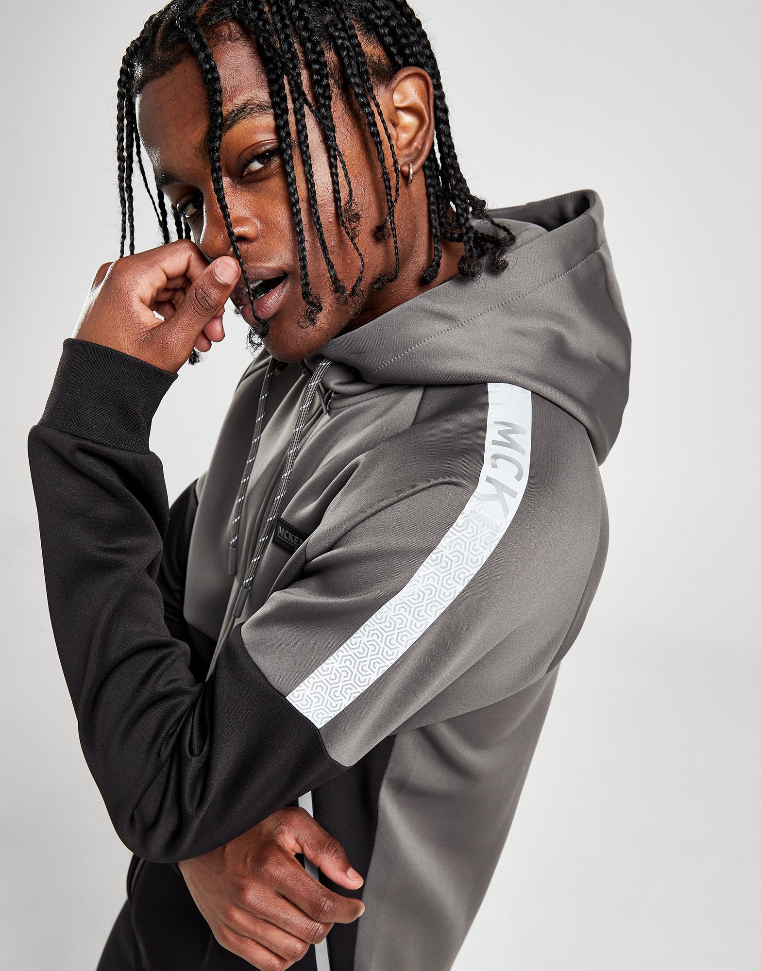 McKenzie Sweat à Capuche Zippé Haze Homme