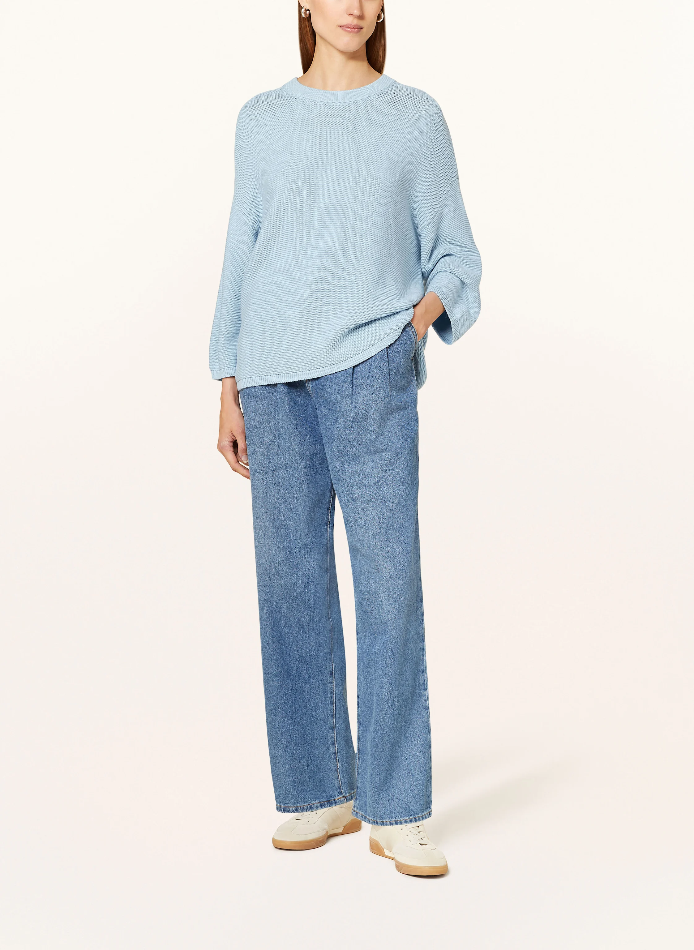 comma casual identity Pullover mit 3/4-Arm