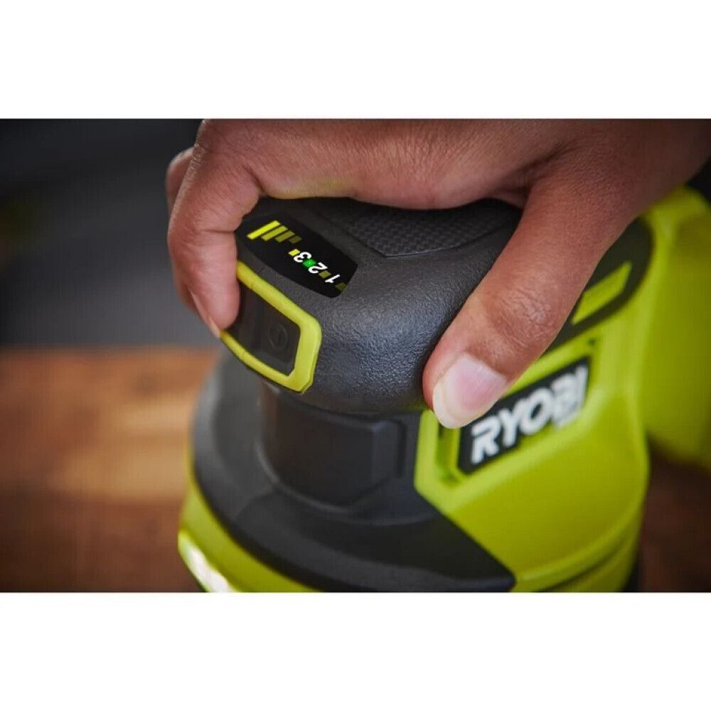 EKSENTERSLIPER RYOBI RROS18C-0 ONE+ HP 18V UTEN BATTERI