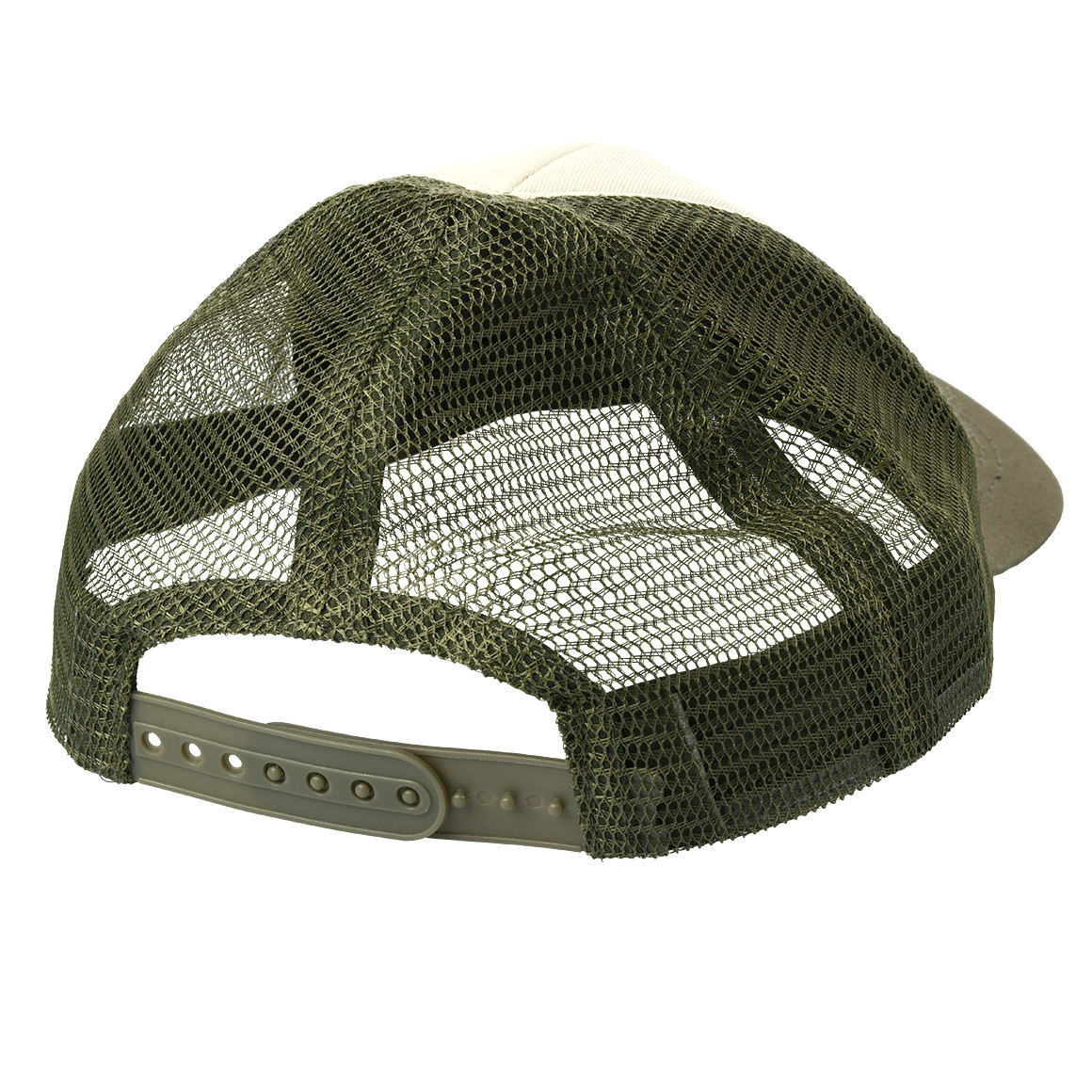 Jonas Nielsen Jungen Kappe mit Print oliv / creme