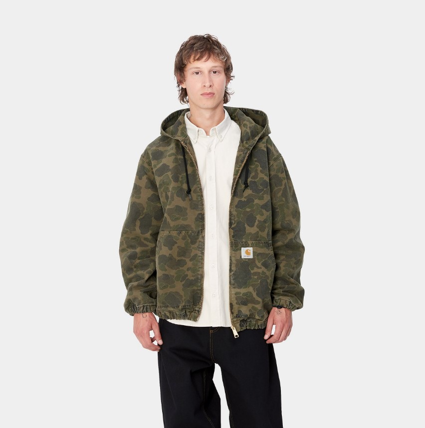 Carhartt WIP Duck Active Jacket Camo Duck Green