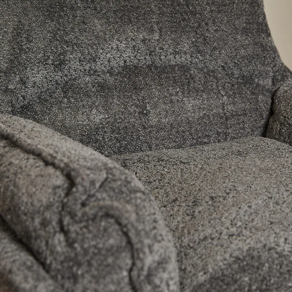 Starfurn - Fauteuil Vera - Grijs - 83x115x59 cm
