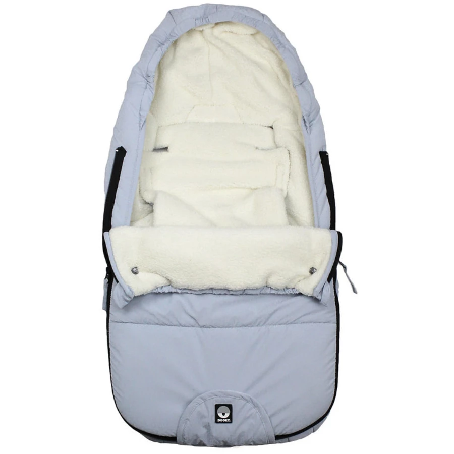 Dooky Fußsack für Kinderwagen Frosted Blue Montain