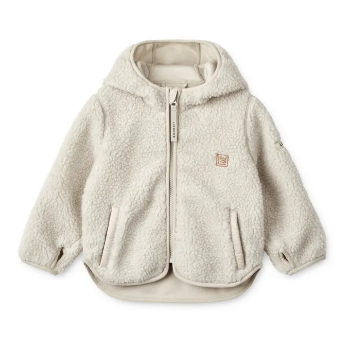 Liewood Veste Mara Polaire Brodée | Ecru