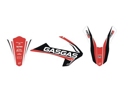 Kit déco Blackbird Dream 4 Graphic Gas Gas