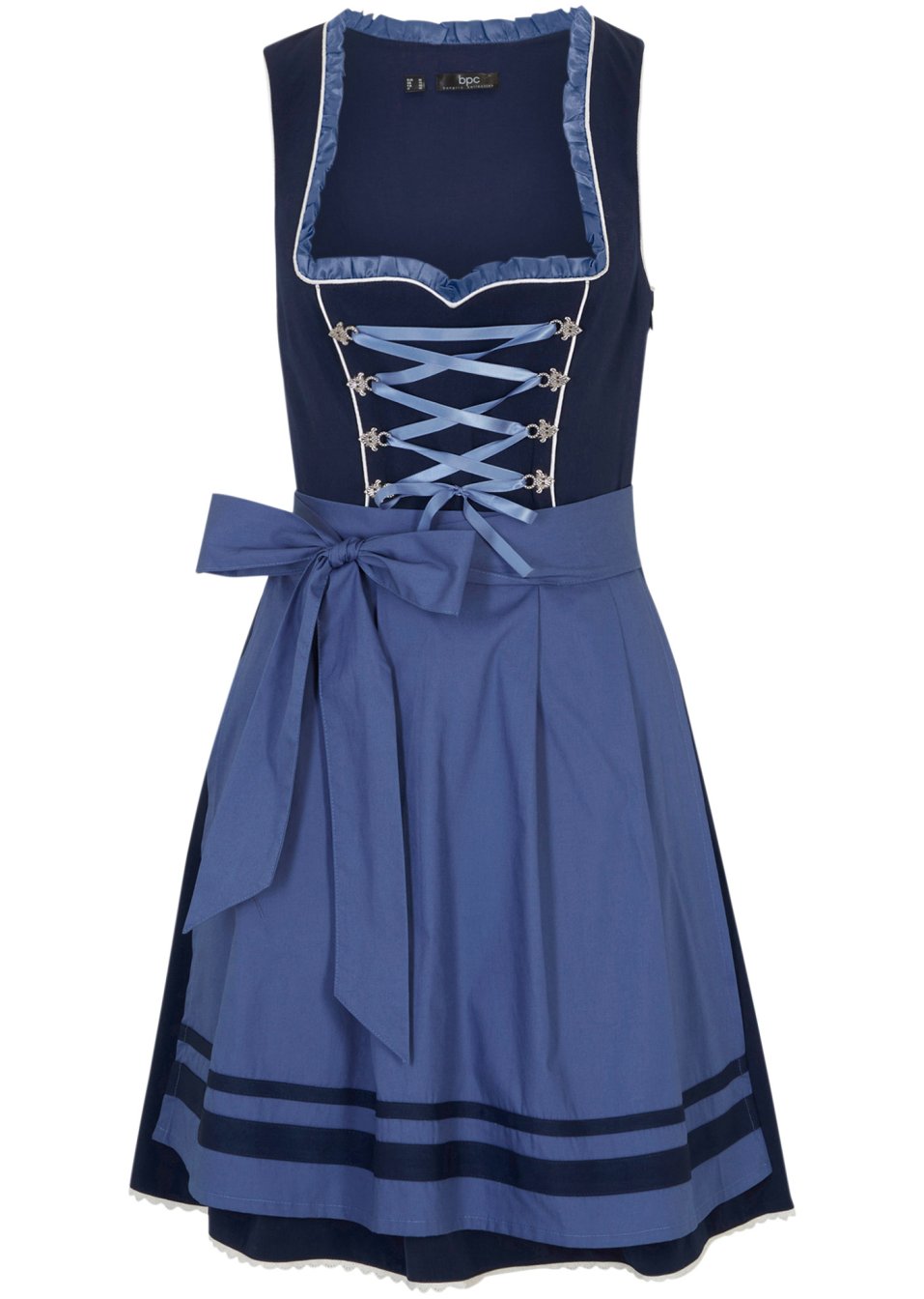 Dirndl et tablier, longueur genou (Ens. 2 pces.)