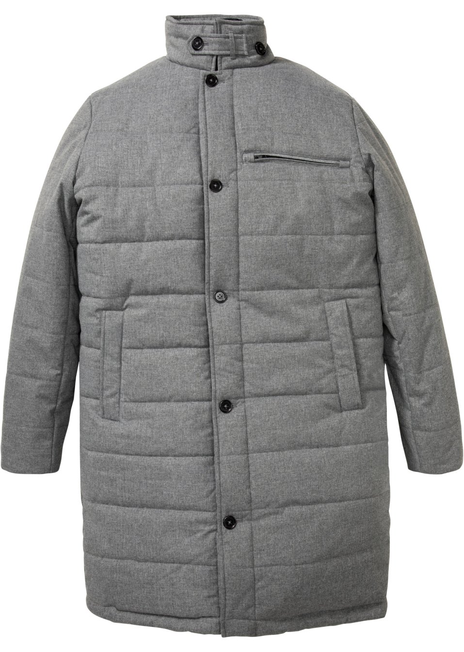 Manteau court avec empiècement coupe-vent