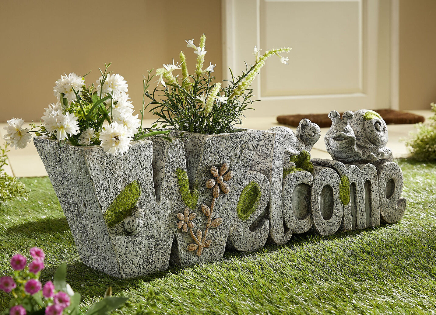 Pflanztopf Welcome