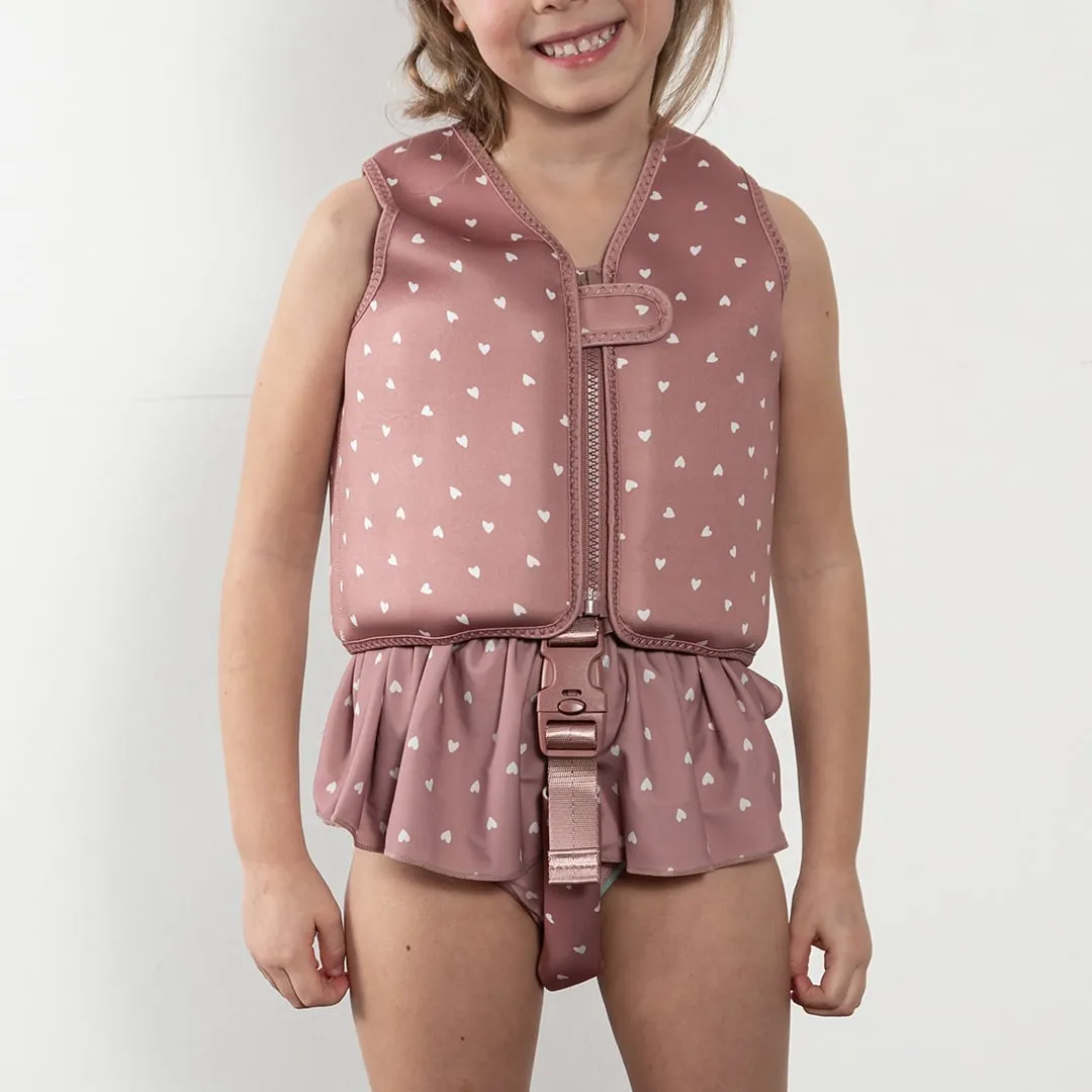 Current Tyed Veste de Nage Coeur 1-6ans