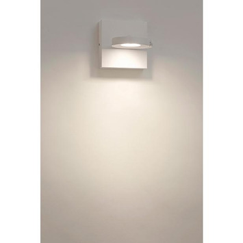 Philips wandspot Clockwork wit - Incl 1X LED 4W dimbaar