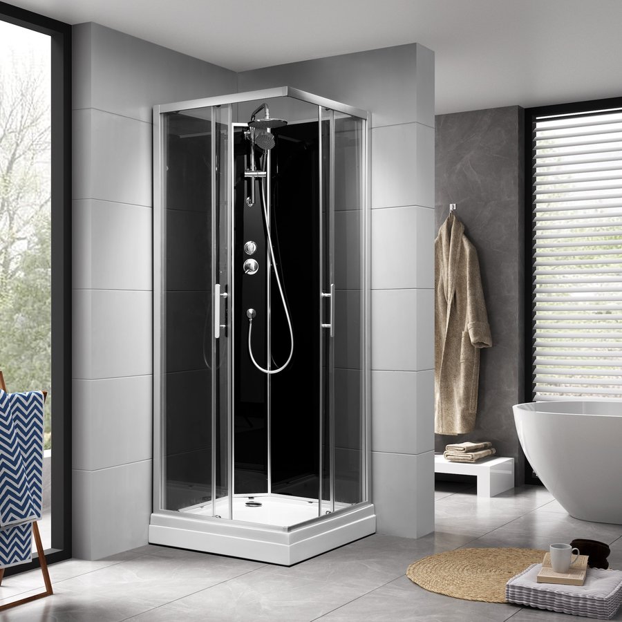 Aqualine Granvik complete douchecabine 80x80x215cm