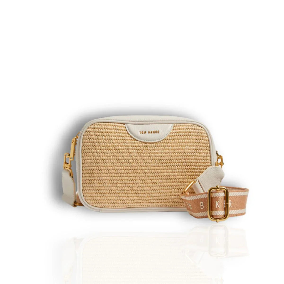 Ted Baker | Bardas Webbing Faux Raffia | Camara bag