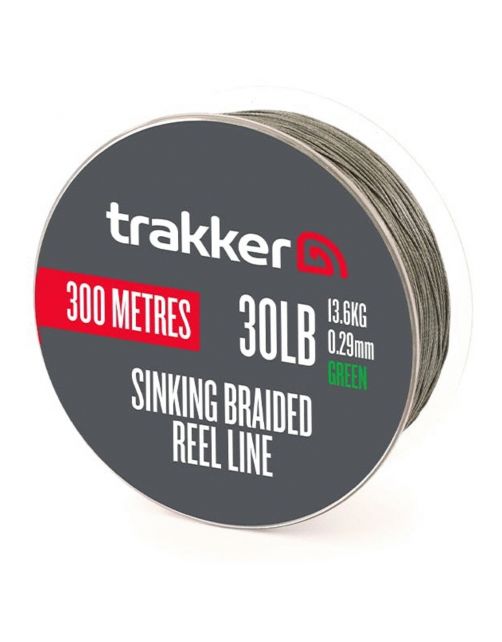 Trakker Sinking Braid Reel Line 13.6kg 300 m - Gevlochten lijn