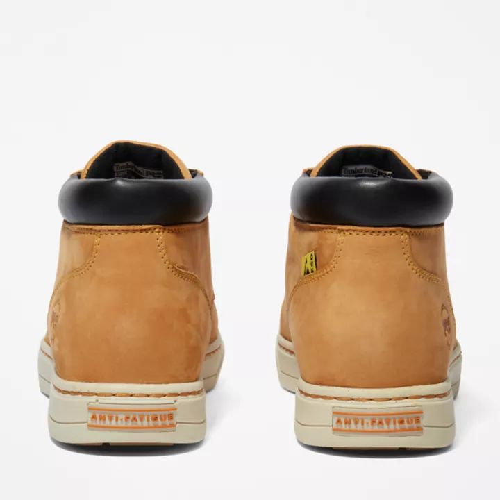 Bottines chukkas professionnelles à embout en acier Disruptor Timberland PRO pour homme en jaune