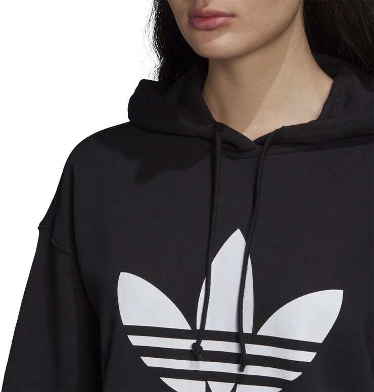 adidas Trefoil hættetrøje Sort
