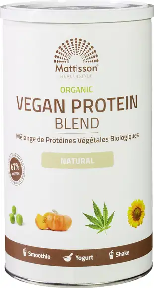 Biologische vegan proteine blend poeder - 400g