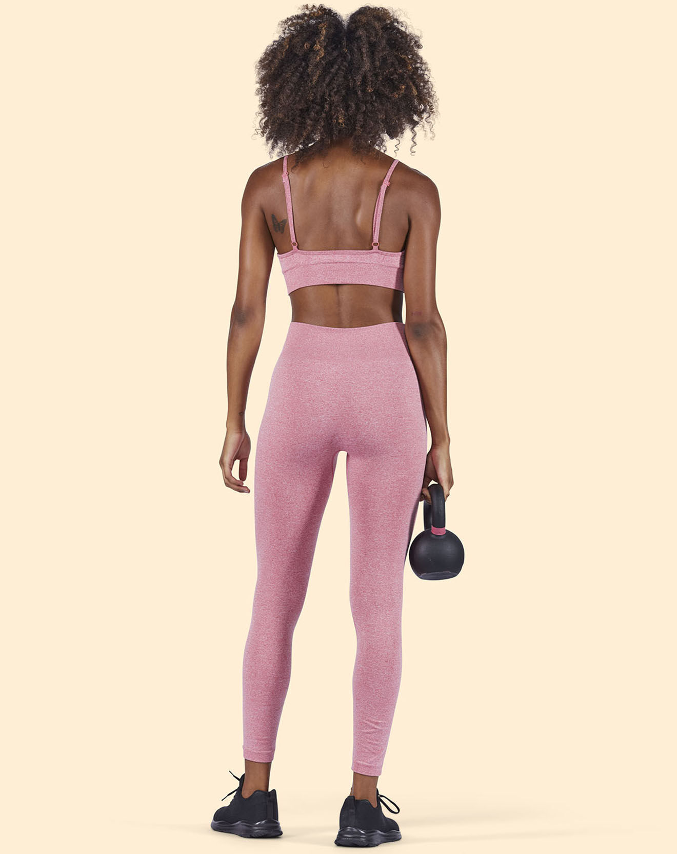 Onamaste Brassière de sport Maintien léger rose