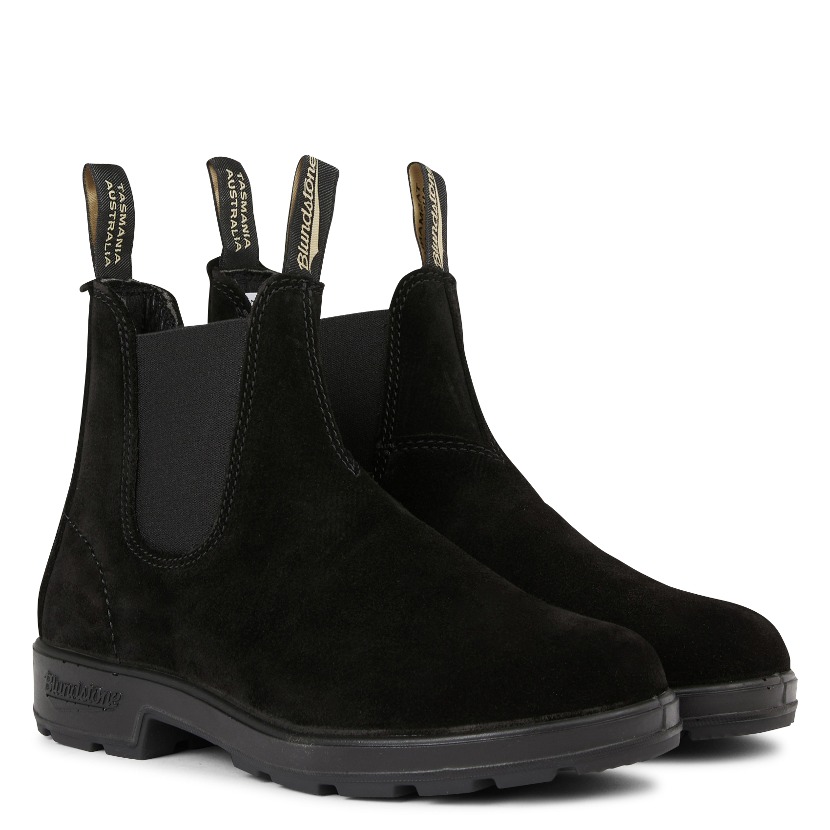 ORIGINAL CHELSEA - Boots Chelsea en cuir velours | Noir