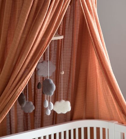 Sebra Baby-Mobiles - Filz - Graue Wolken