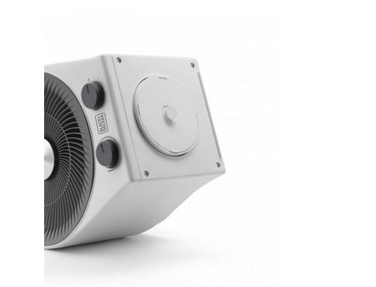 BLACK & DECKER - Radiateur soufflant Chauffage soufflant 2000w blanc bxfsh2000e