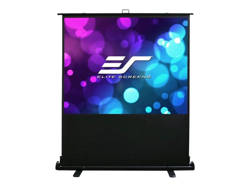 Elite Screens ezCinema Plus 2 Series Premium - Projektor skærm med gulvholder - gulvstående - 100