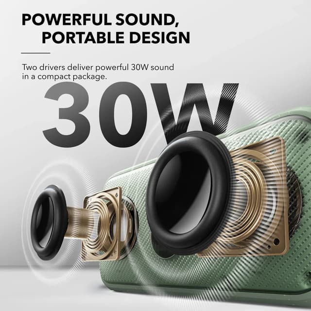 Soundcore Motion 300 trådløs bærbar højttaler (grøn)