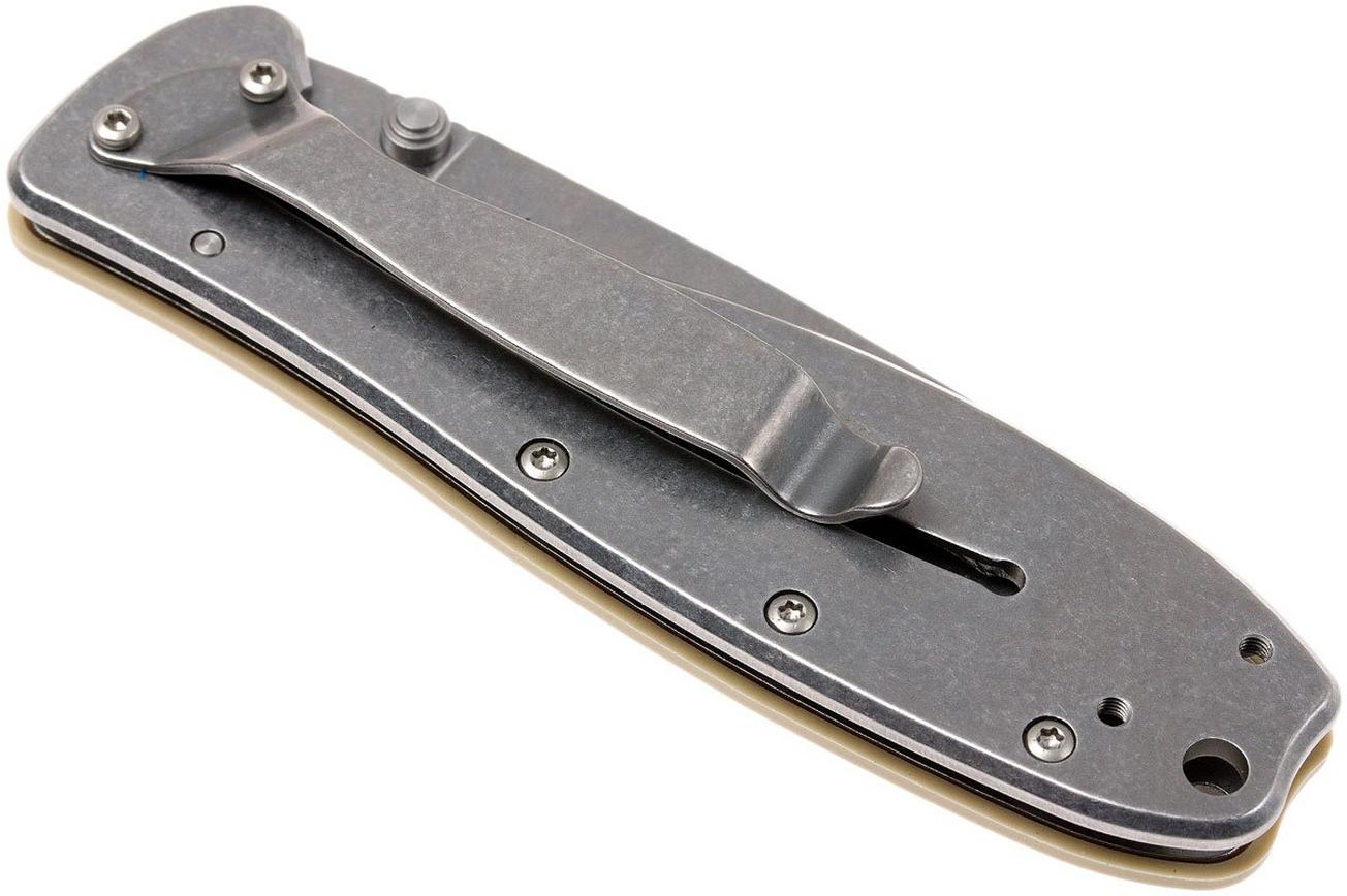ESEE Knives Zancudo AUS8 Desert Tan-Stonewashed, BRKR1DT zakmes