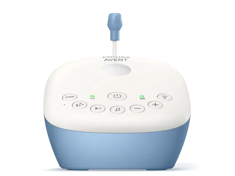 Philips AVENT SCD735/52, DECT babytelefon, 330 m, 330 m, Blå, Hvid, Batteri, Batteri