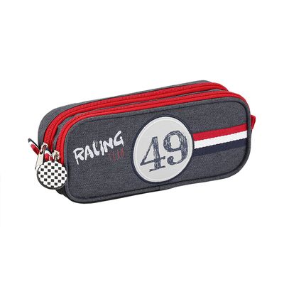 Trousse rectangulaire Racing 49 - 2 compartiments - Viquel