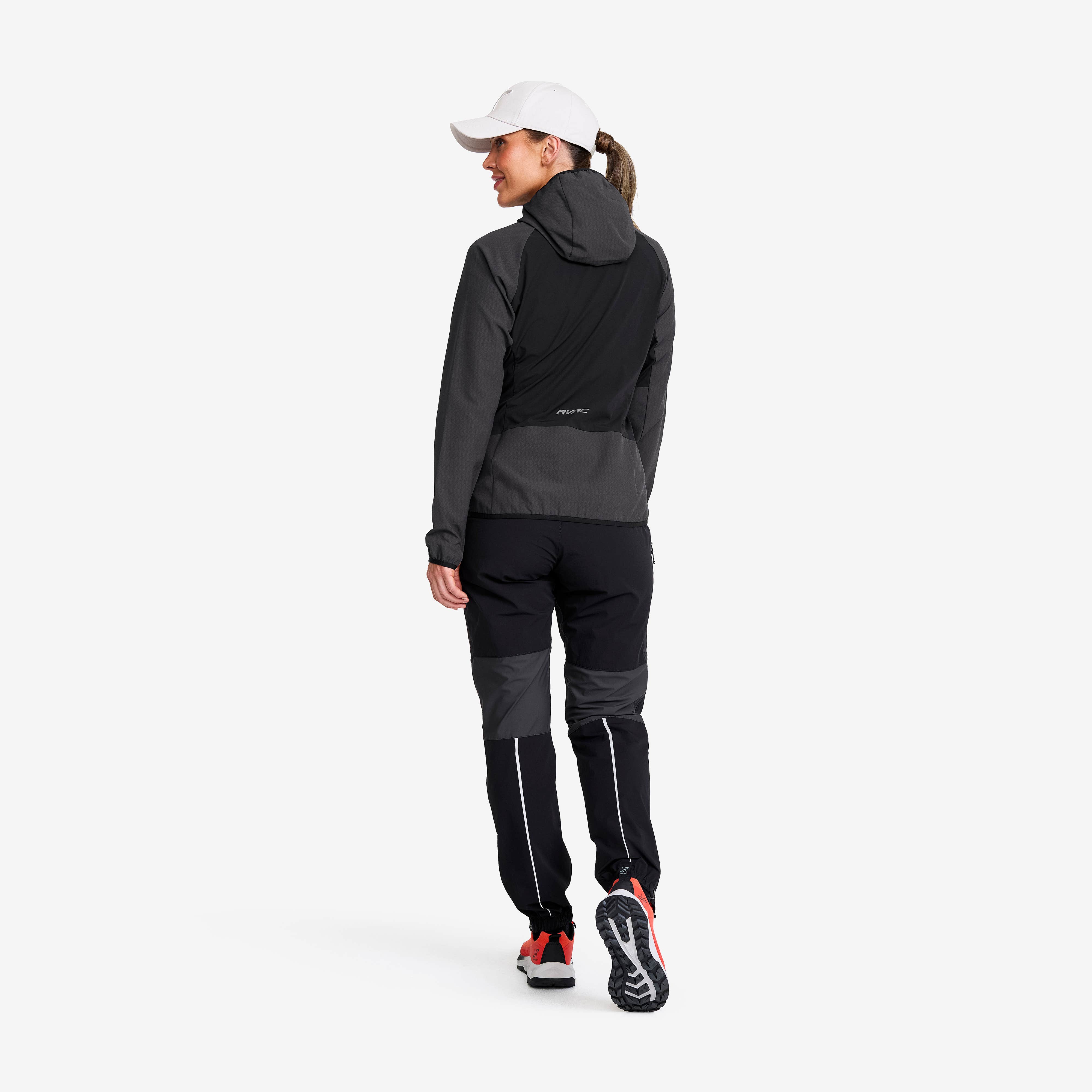 Distance Pro Wind Jacket Dame Anthracite/Black