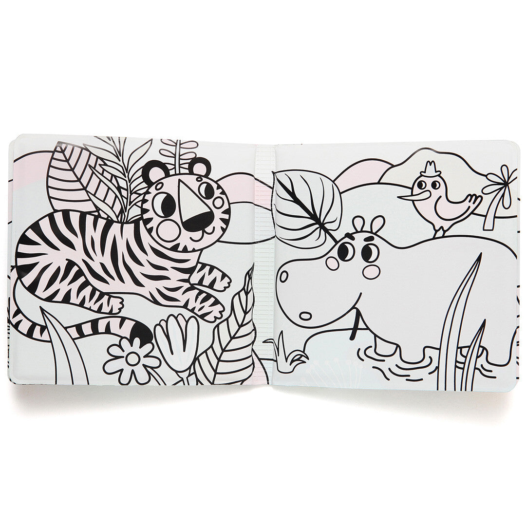 Petit monkey badboekje splish splash - jungle