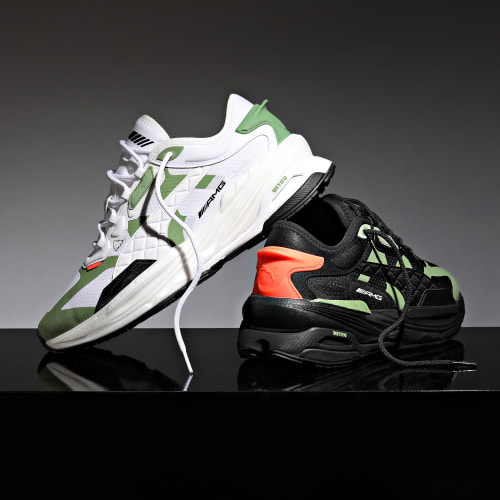 Baskets MAPF1 AMG Extent Nitro 307916 Puma White Light Mint