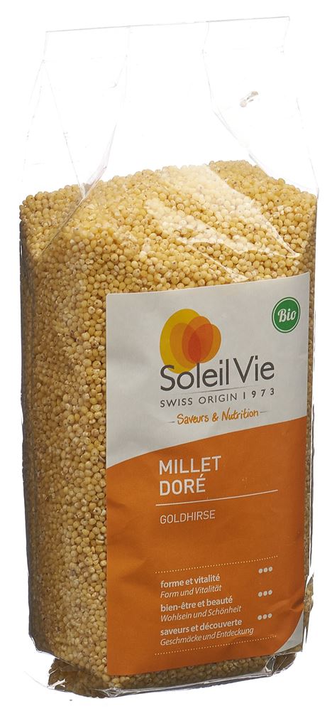 SOLEIL VIE Goldhirse Bio 500 g