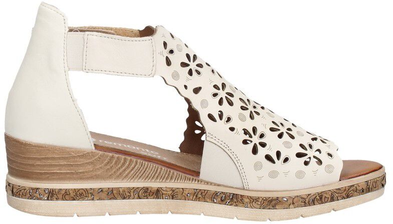 Remonte Dames sandalen gebroken wit