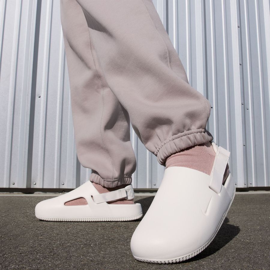 Nike Sandale Calm - Blanc Cassé Femme