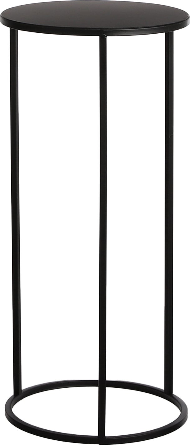 Everydays bijzettafel Quinty zwart D 22 H 50 cm