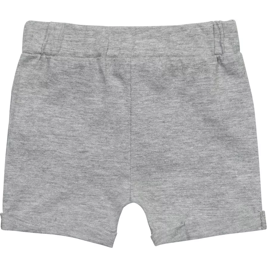 MINOTI Shorts und T-Shirt im Set NeongrünNeonorangeGrau