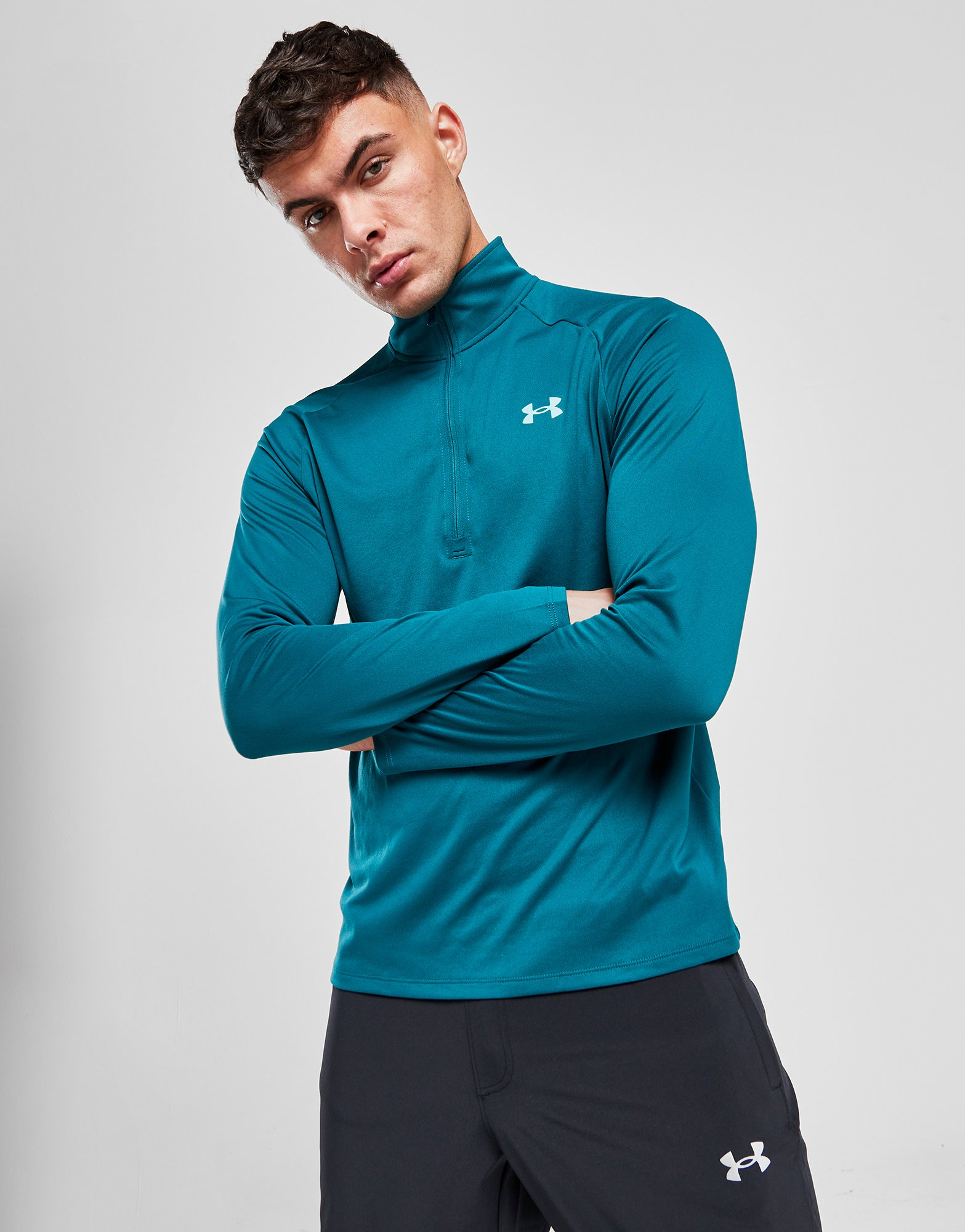 Under Armour Haut Zippé Tech Homme