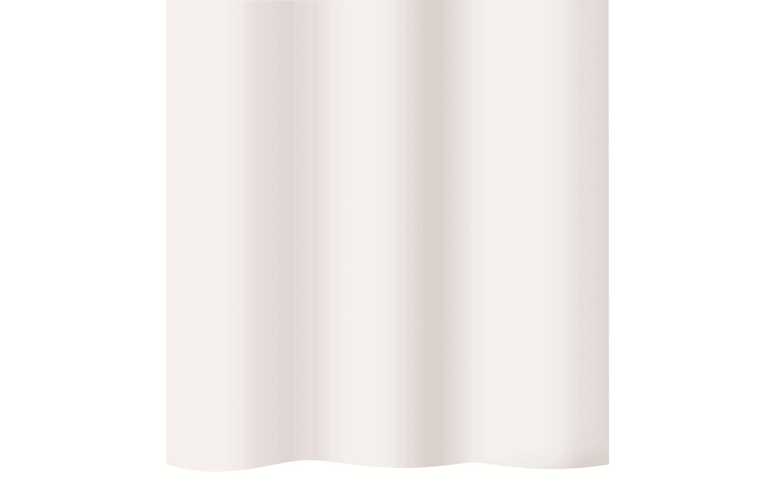 Duschvorhang Basic 240 x 180 cm, WeissPflegeleichter Badevorhang