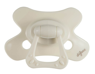 Difrax Fopspeen Dental 12  Maanden - Pure Popcorn 1ST