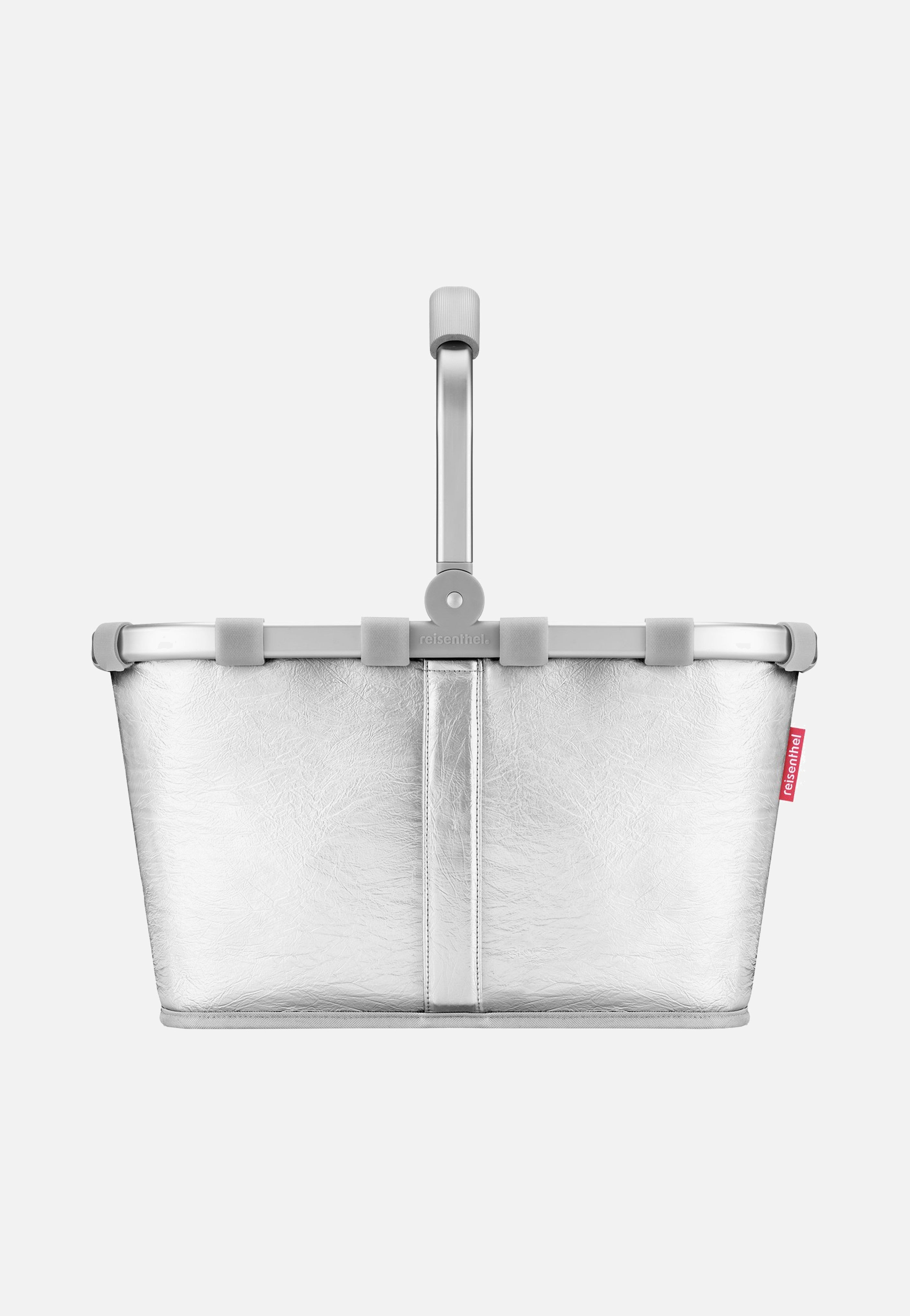Carrybag Silver Crackle - Einkaufskorb