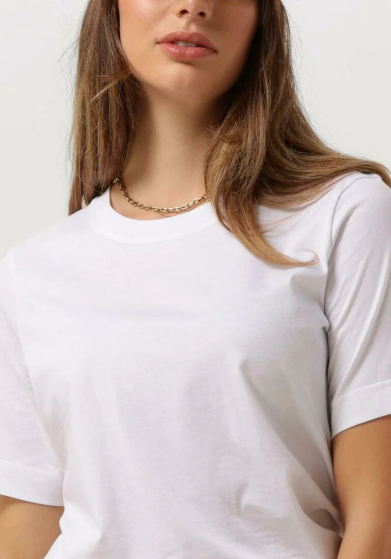 DRYKORN witte drykorn t-shirt kirani 520160