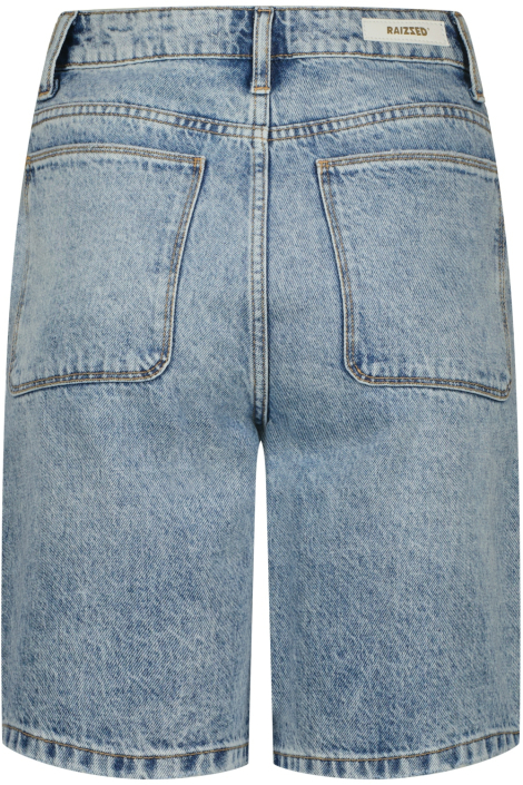 Raizzed blauwe dames korte broek