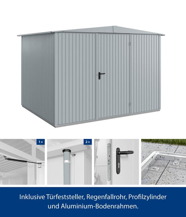 Hörmann Berry-Gerätehaus Classic-S Typ 3,