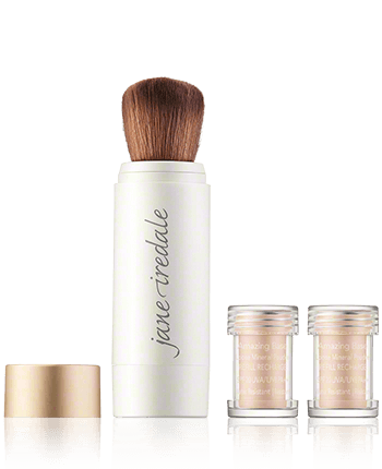Jane Iredale Amazing Base Refillable Brush + 2 Refills Honey Bronze 1-Stück + 2x2,5g