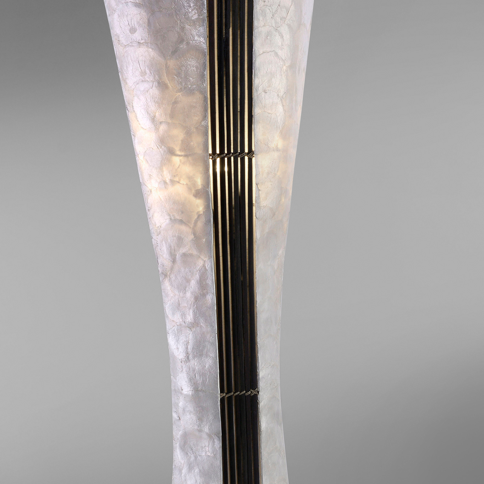 Stehleuchte - perlmutt - 150 cm