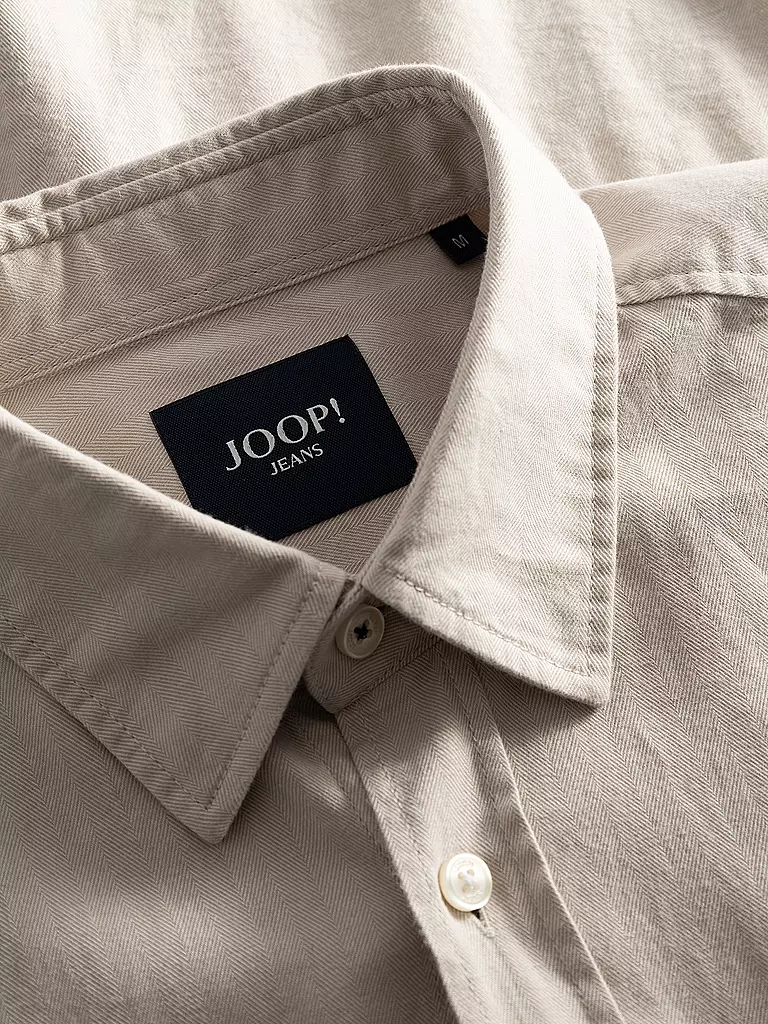 JOOP Hemd Slim Fit beige