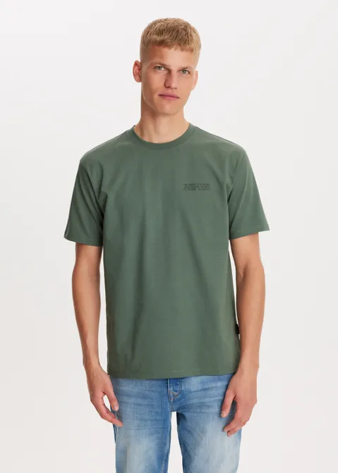 T-shirt met print da vara groen (GRN.SA)